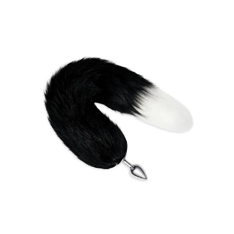 Fast-Use Masturbator Sleeve-Furry Tales Black Foxtail Butt Plug