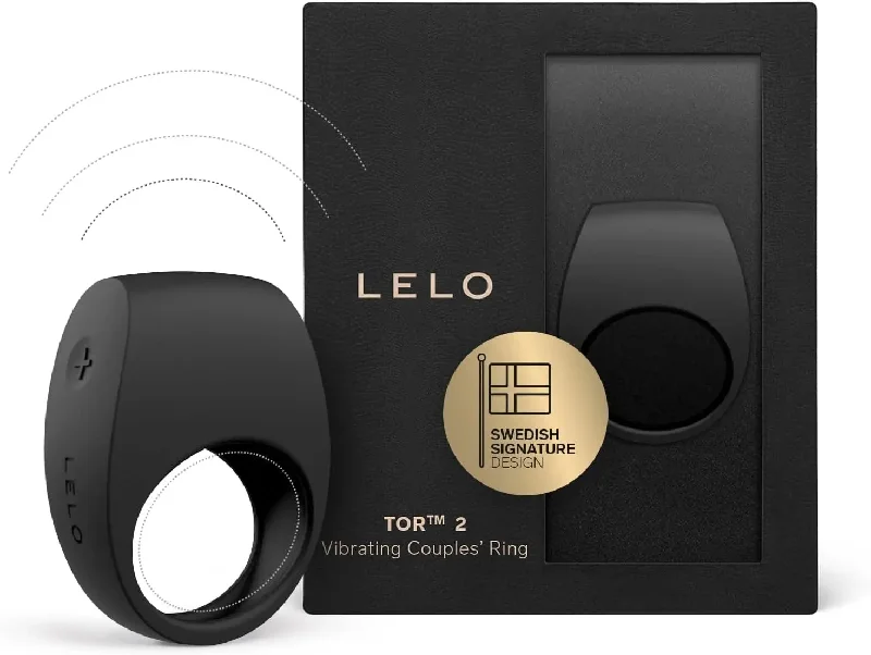 LELO Tor 2 Black Couples Sex Toy Cock Ring