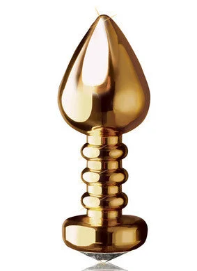 Waterproof Masturbator Holder-Fetish Fantasy Gold Luv-plug  - Gold