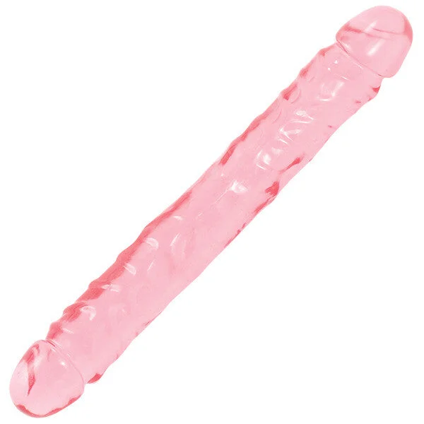 Realistic Masturbator Kit-Crystal Jellies 12 Inch Double Dong