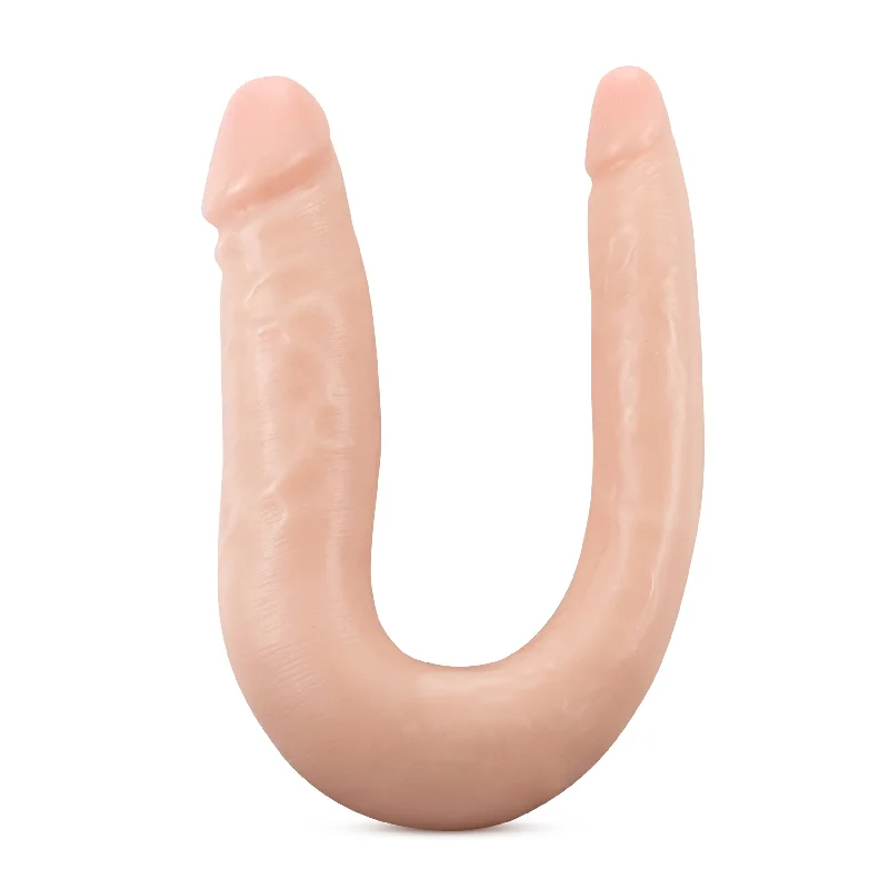 Pocket-Sized Masturbator Tool-Dr. Skin Mini Double Dong - Vanillla