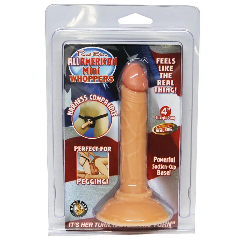 prostate massager for men with ergonomic design-All American Mini Whopper 4 Straight