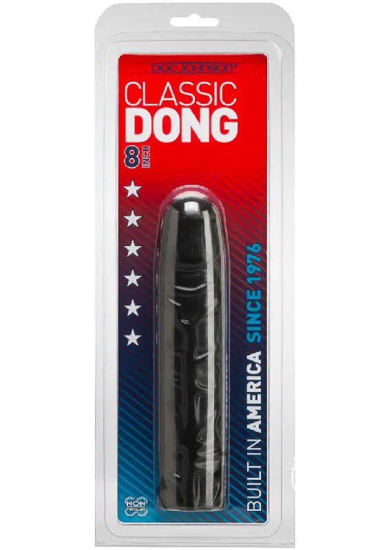 Discreet Masturbator Tool-Classic Dong Black 8