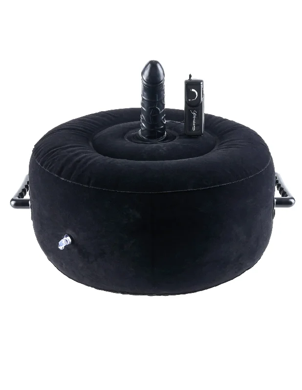 Ergonomic Masturbator Grip-Fetish Fantasy Inflatable Hot Seat With 5.5 Inch  Dong