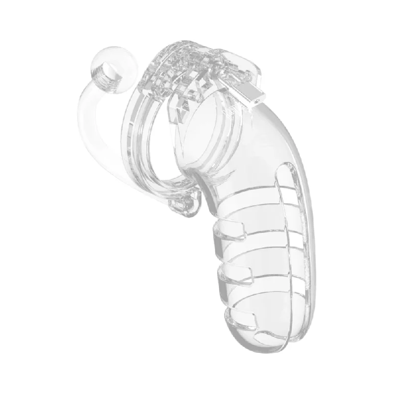 Beginner Masturbator Option-Cage With Plug 12 - Transparent