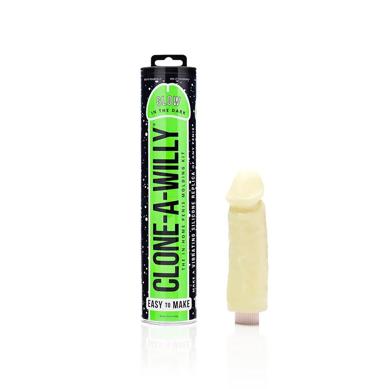 silicone dildo for realistic sensations-Clone A Willy Glow In The Dark