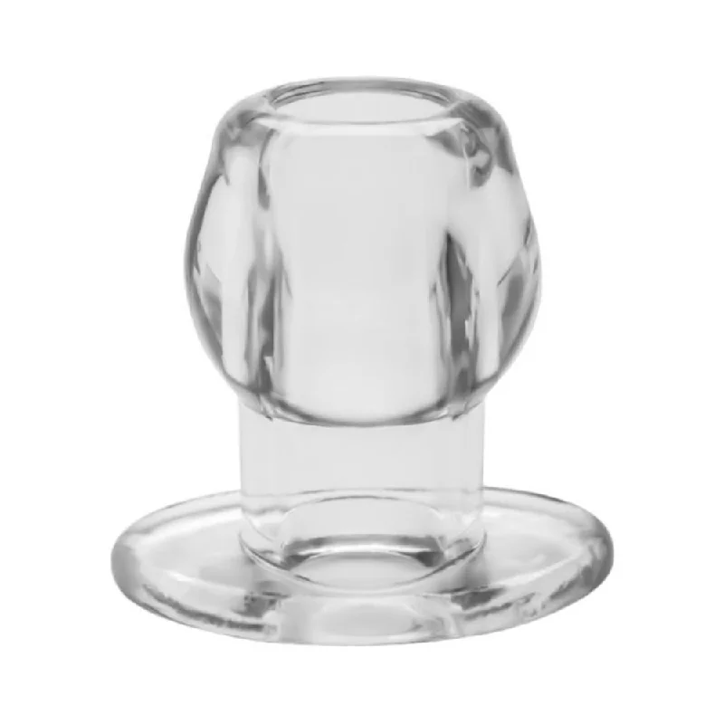 Non-Slip Masturbator Case-Tunnel Plug Clear Medium