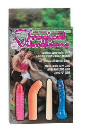 High-Power Masturbator Grip-Super Slender Collection Tropical Vibrations Kit