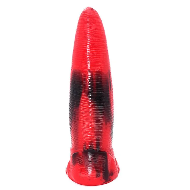 Grooved dildo-FAAK adult anal sex toys realistic silicon big whale dildo anal plug