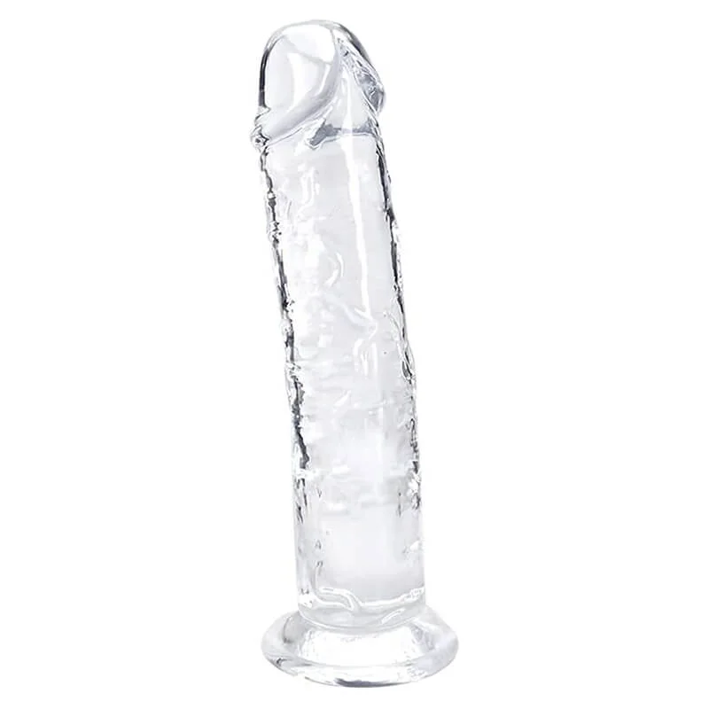 Rhythmical dildo-Clear Jelly Realistic Dildo For Women