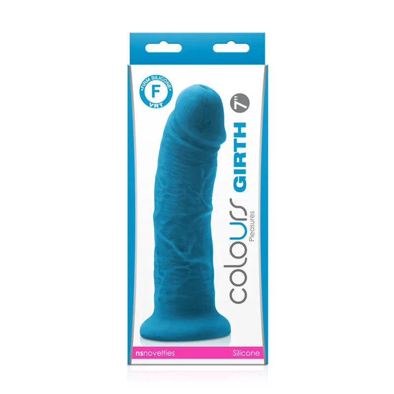 vibrating sex toy for long-distance couples-Colours Girth - Blue