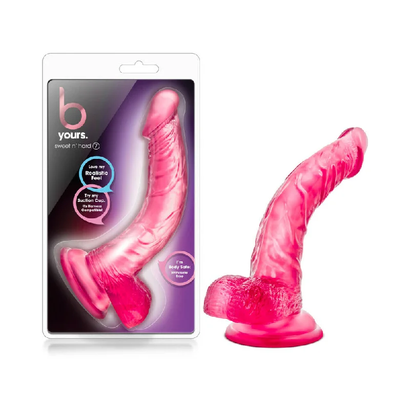 discreet vibrating love egg for solo play-Blush B Yours  Sweet n Hard 7 - Pink