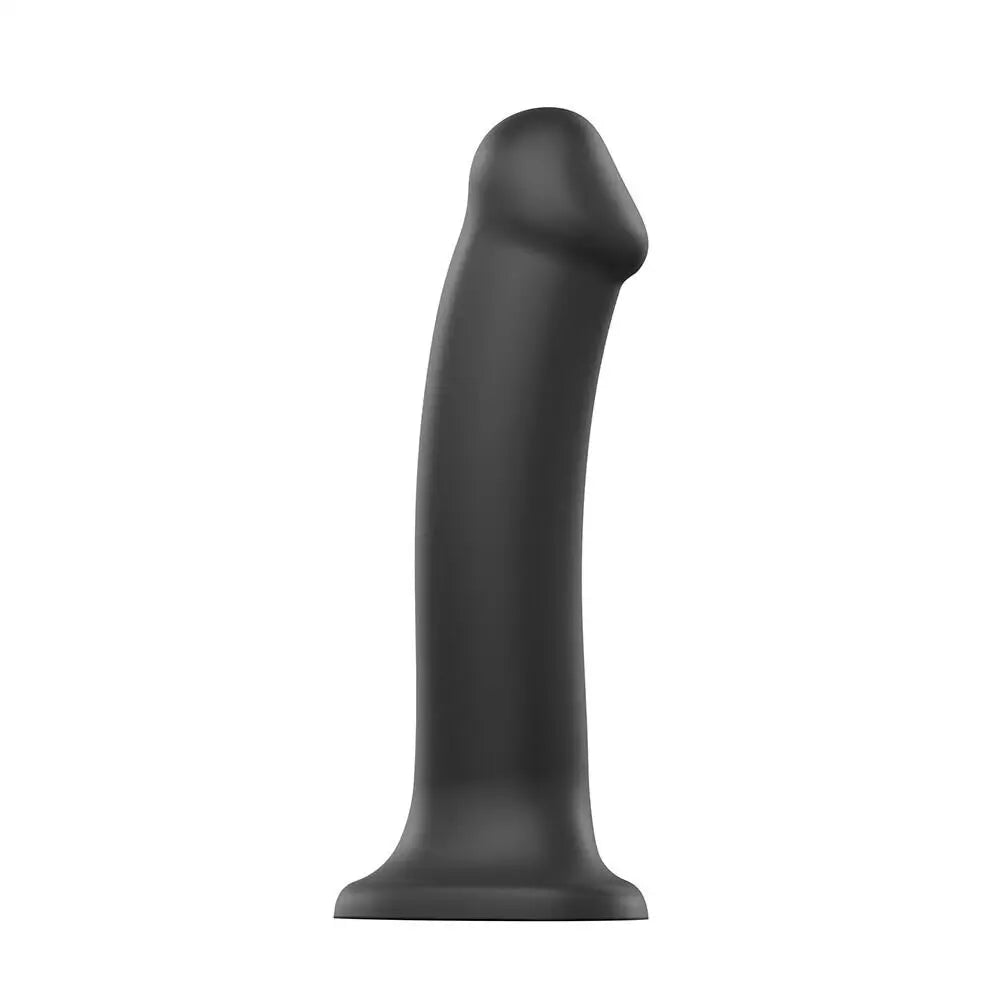 Fingerprint dildo-7.6-inch Strap on me Silicone Bendable Large Strap on Dildo