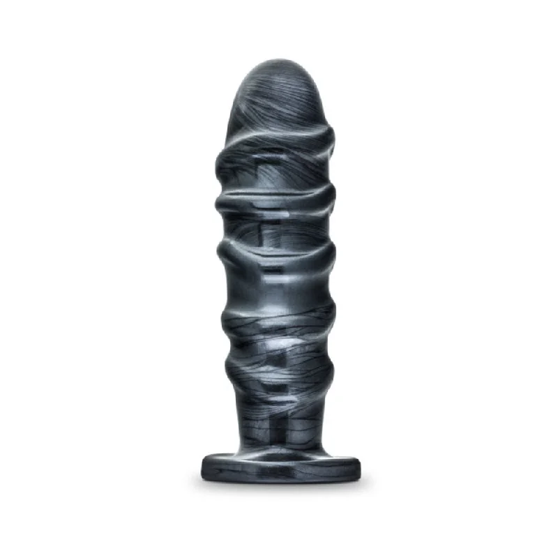 Easy-Carry Masturbator-Jet Annihilator Carbon Metallic Black Butt Plug