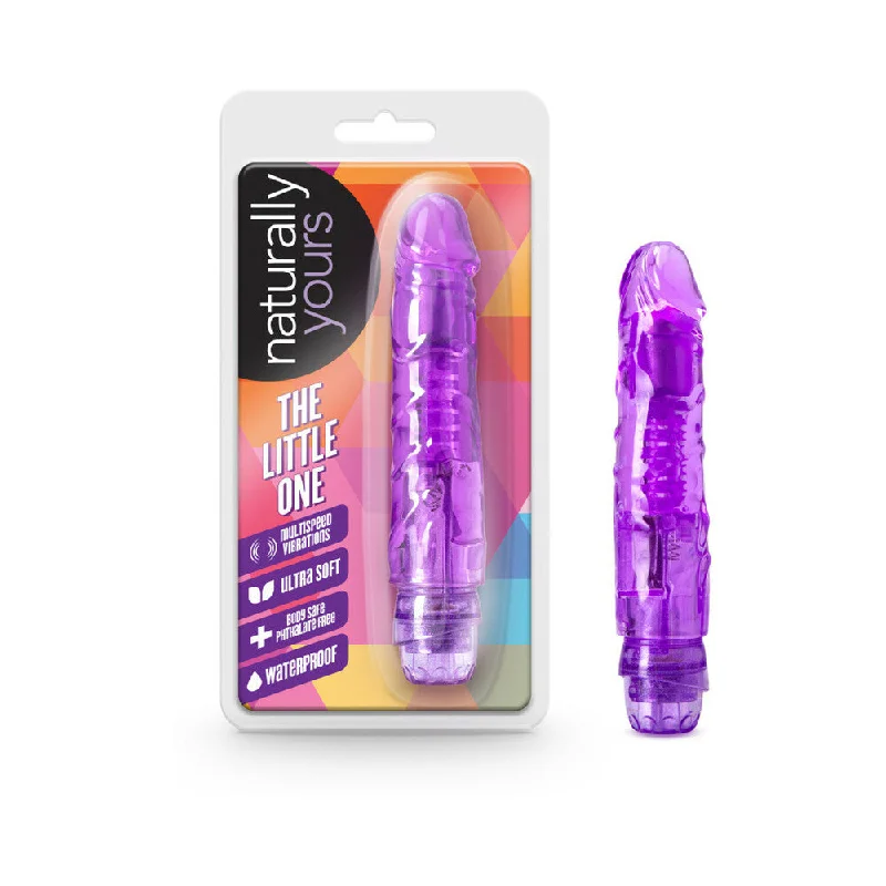 wireless vibrating sex toy for couples-Naturally Yours - The Little One - Purple