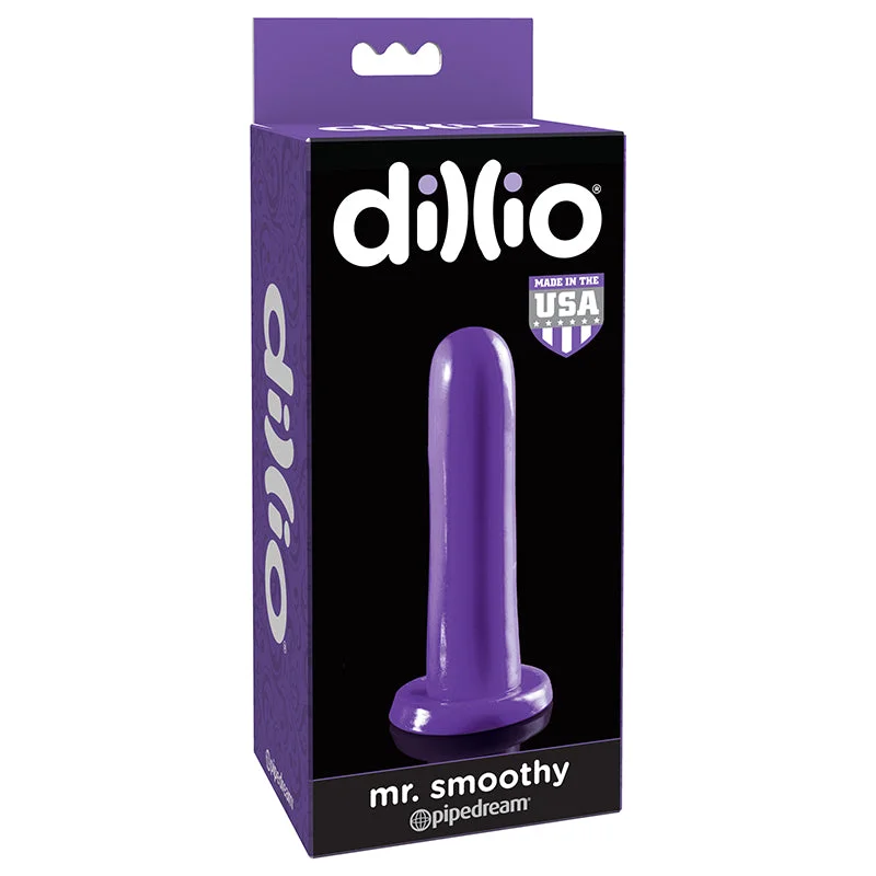 remote-controlled vibrating egg for women-Dillio Mr. Smoothy Purple