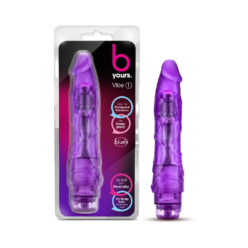 vibrating love egg for couples with Bluetooth control-Blush B Yours Vibe #1 - Purple