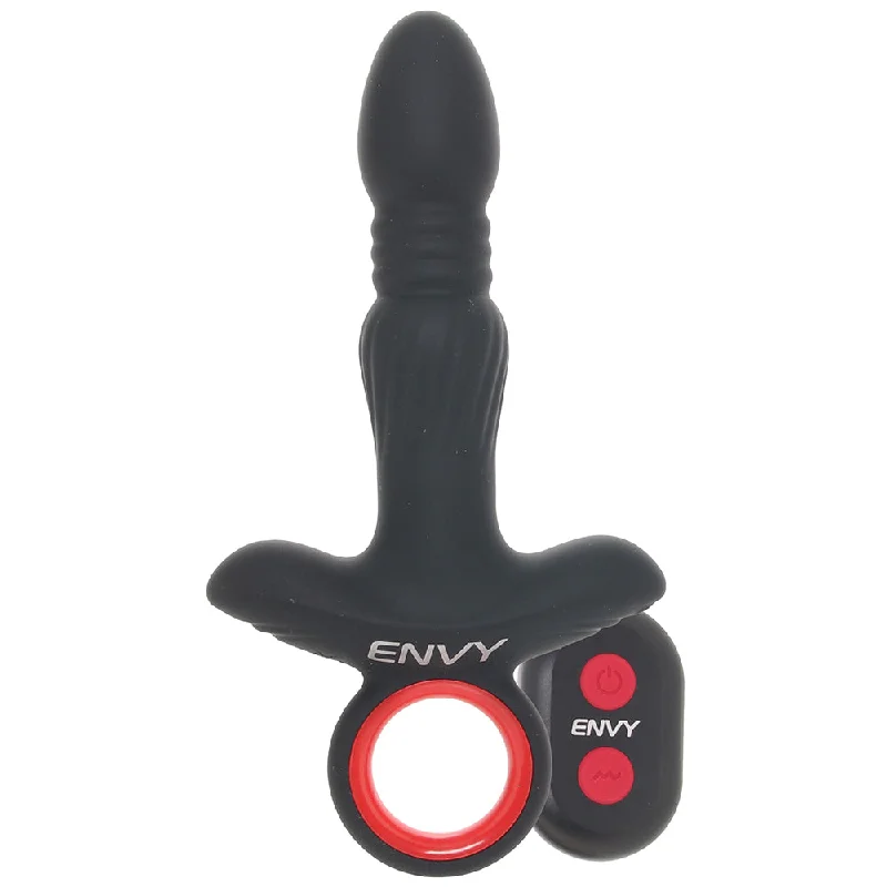 Non-Staining Masturbator Kit-Envy Thrusting Assifier Butt Plug