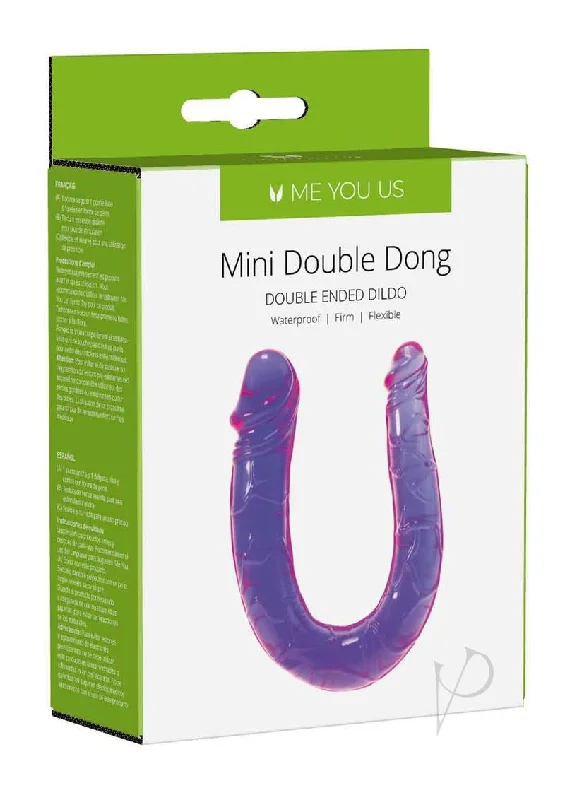 Compact Masturbator Holder-Myu Mini Double Dong Pink