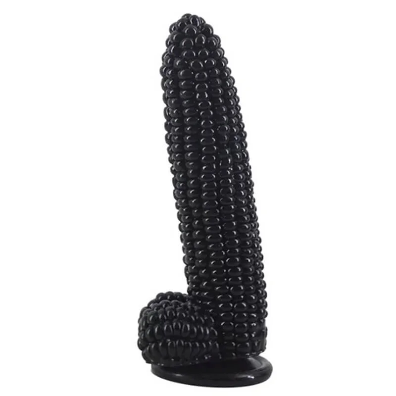 Radiation-proof dildo-8 inch Realistic Corn Massage Big Novelties Vegetable Dildo