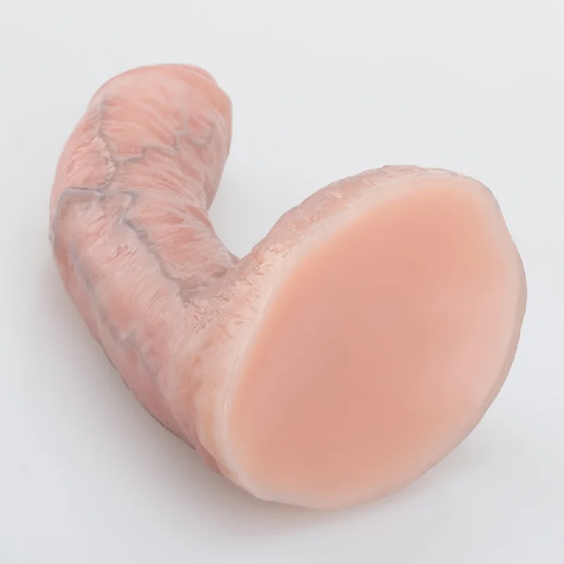 Heat-resistant dildo-Beingfetish 7.3'' Viking Warrior Dual Density Silicone Dildo