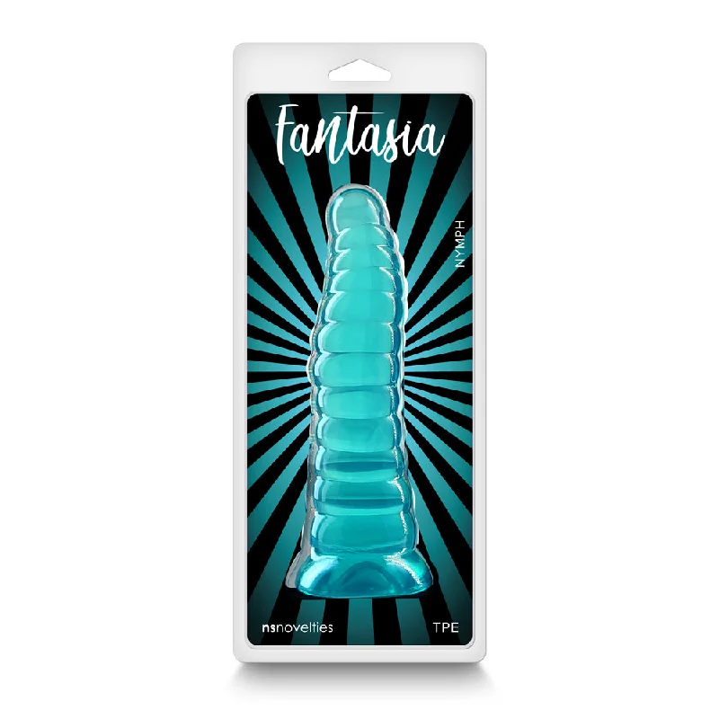 Affordable Masturbator Option-Fantasia Nymph Jelly Dong Teal