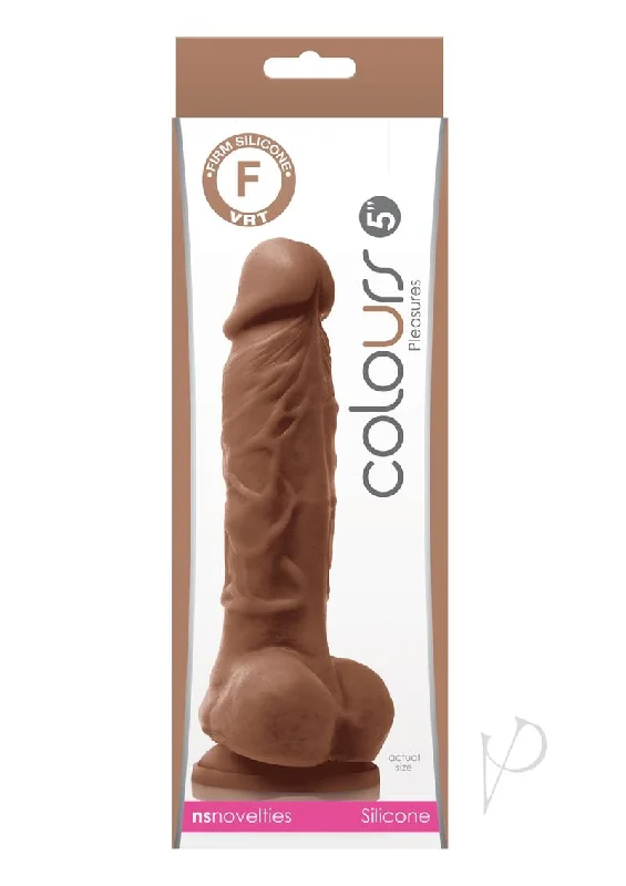 Soft Masturbator Tool-Colours Pleasures Dong 5 Brown