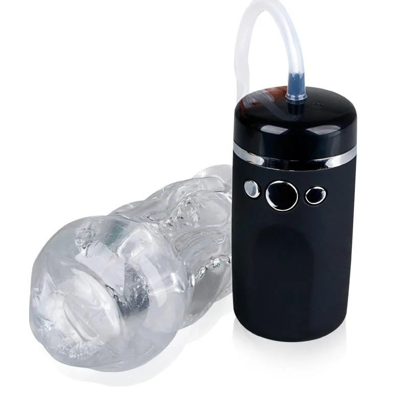 vibrating anal toy with variable speed settings-10 Speeds Electric Adult Oral Sucking Cup Vacuum Pump Training Cup