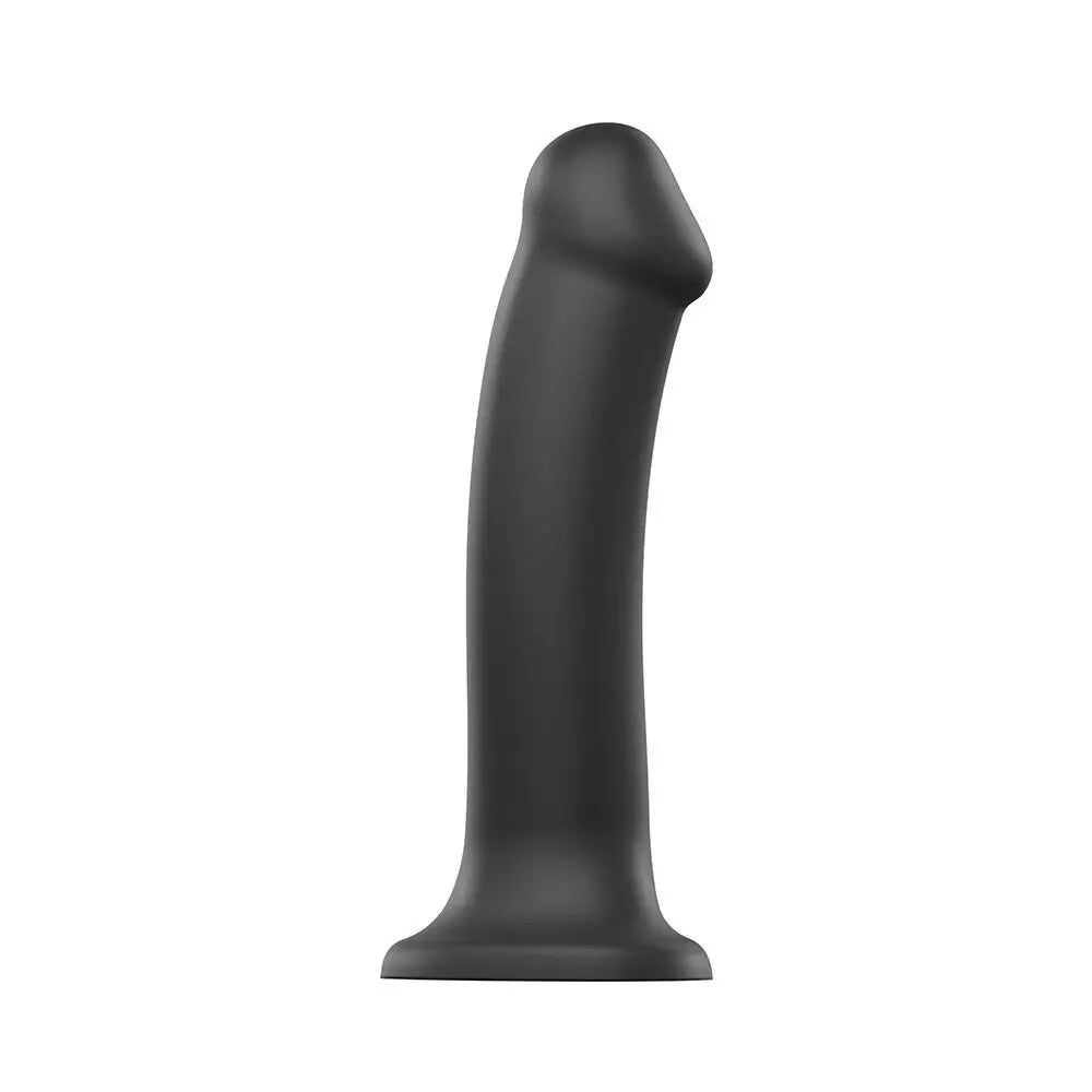 Touch-sensitive dildo-7.6-inch Strap on me Silicone Bendable Extra Large Strap on Dildo