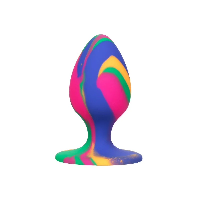 Travel-Size Masturbator Option-Cheeky Medium Tie Dye Butt Plug