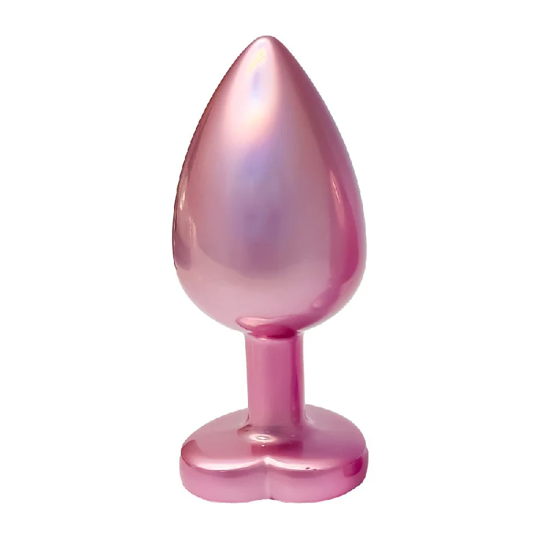 Travel Masturbator Pack-Gleaming Love Pearl Pink Butt Plug Large