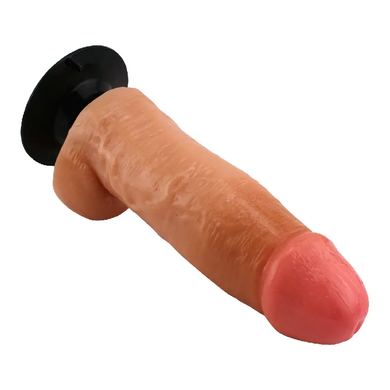 Frozen dildo-7" Vibrating Dildo - Light