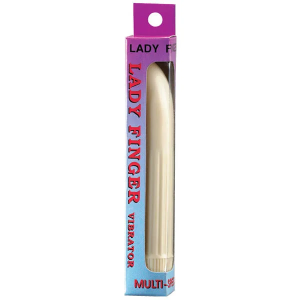 LADY FINGER VIBRATOR WHITE