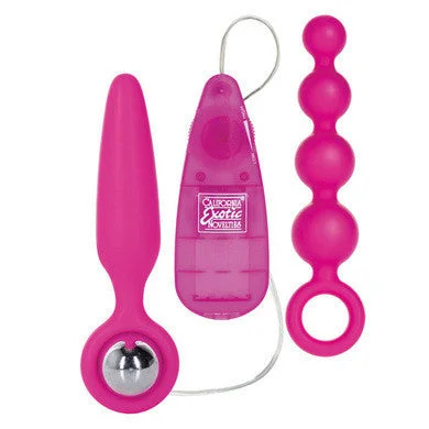 Odor-Proof Masturbator Tool-Booty Call Booty Vibro Kits  - Pink