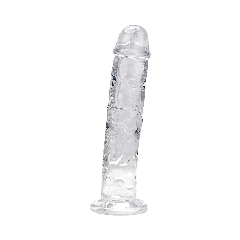 Knitted dildo-Loving Joy 9.5 Inch Suction Cup Dildo Clear