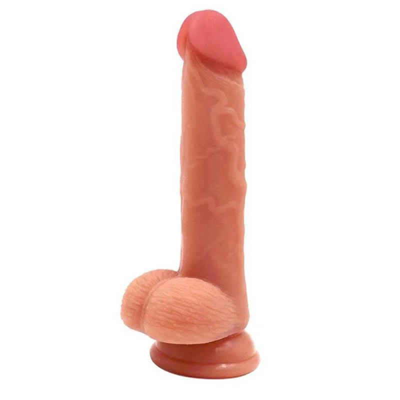 Sculpted tip dildo-Modi Deluxe Suction Cup Dildo 8inch