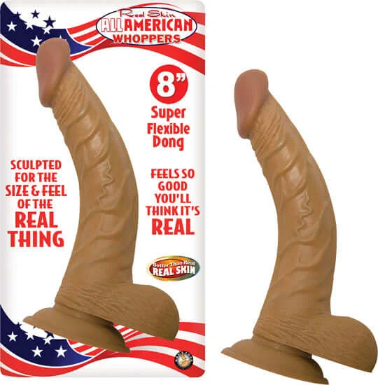 Quick Masturbator Insert-Latin American Whoppers 8-Inch Dong - Realistic Pleasure and Versatility