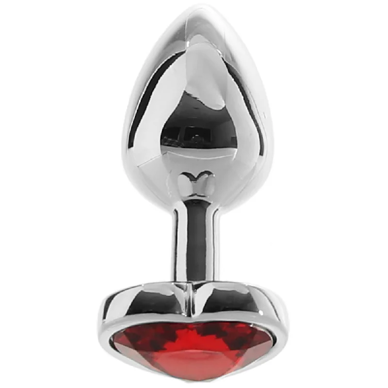 Odor-Free Masturbator Sleeve-Heartbreaker Small Metal Butt Plug