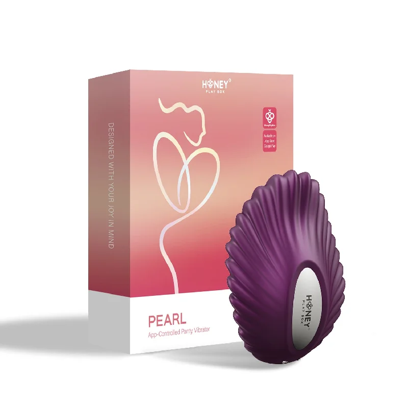 Pearl - App Controlled Panty Vibrator - Purple