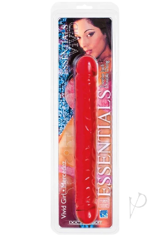 Premium Masturbator Sleeve-Vivid Essentials 12 Dbl Dong Mercedez