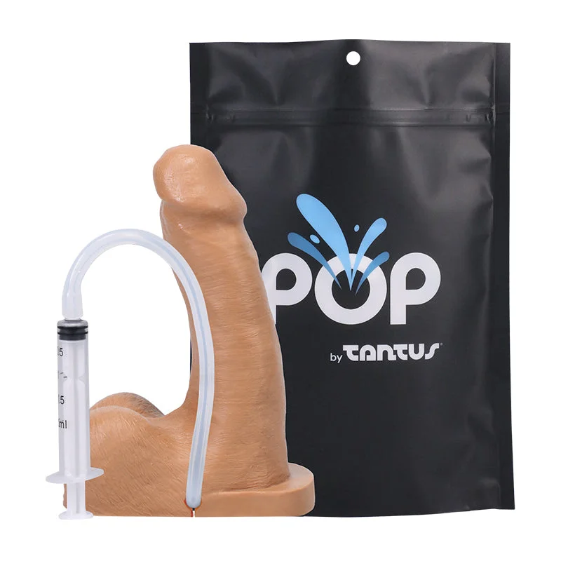 vibrating cock ring for increased pleasure and longer-lasting erections-Pop N' Play By Tantus Squirting Packer Honey Bag