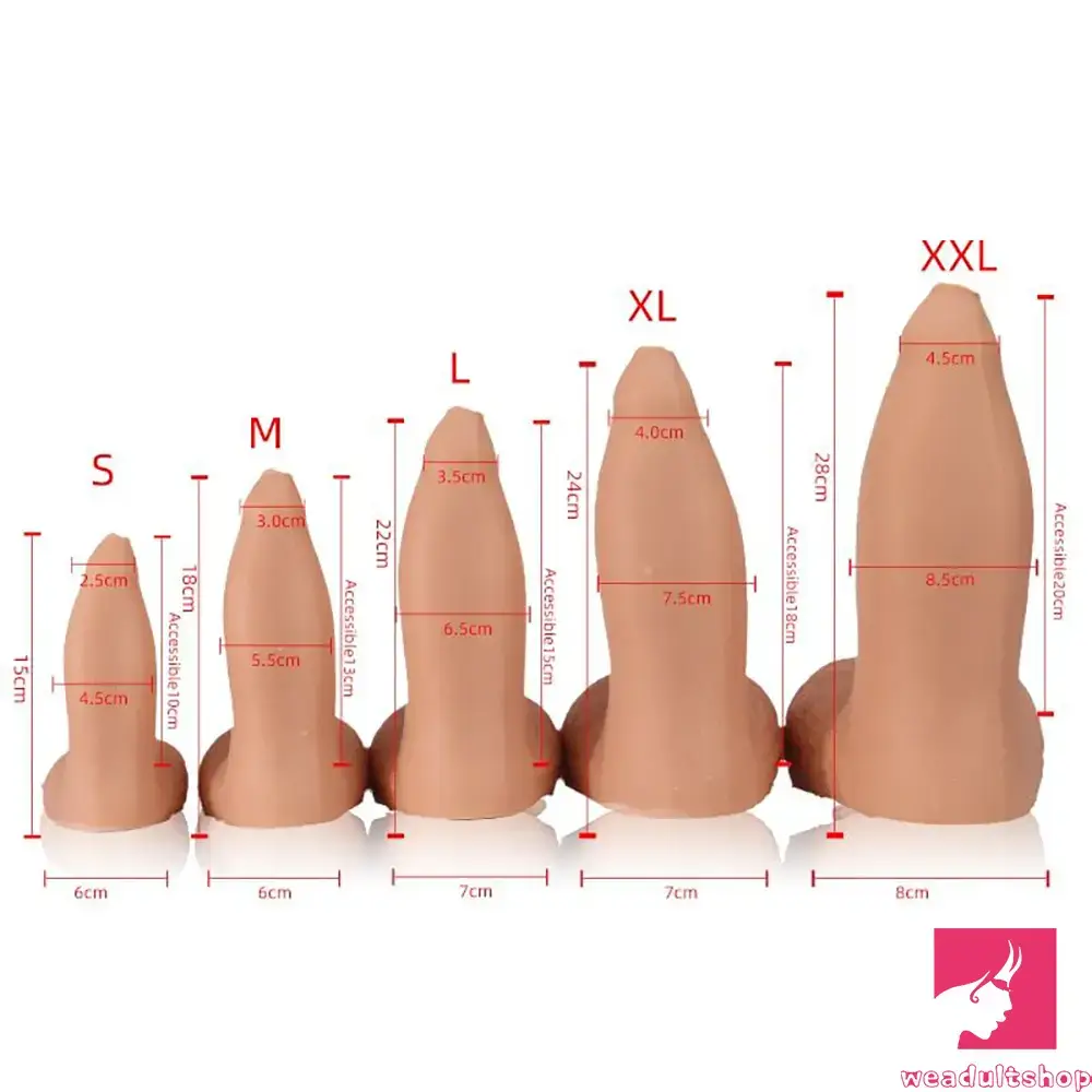 Triangular dildo-5.9in 7.09in 8.66in 9.45in 11.02in Silicone Big Thick Dildo For Female