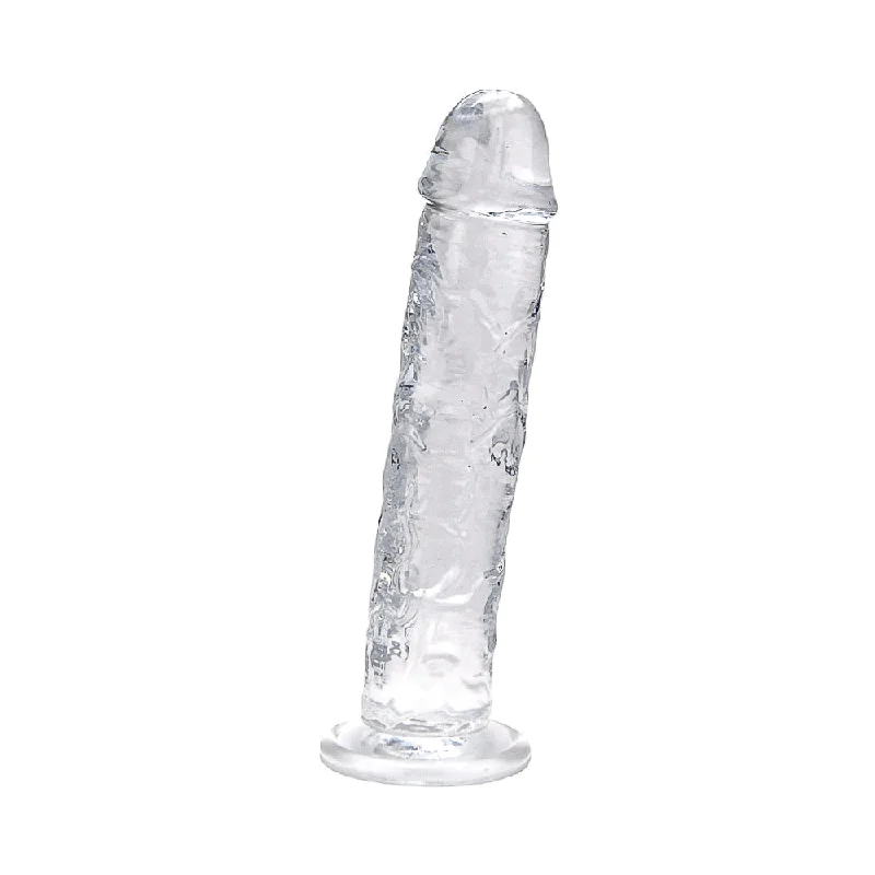 Furry dildo-Loving Joy 8.5 Inch Suction Cup Dildo Clear