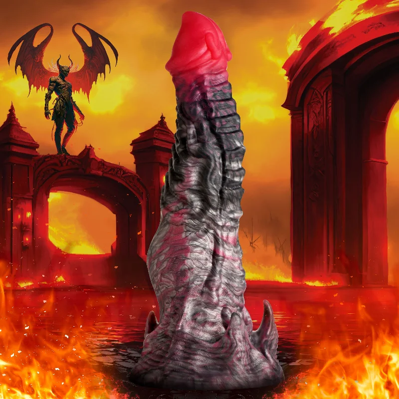 Clinging dildo-Hades Silicone Dildo -