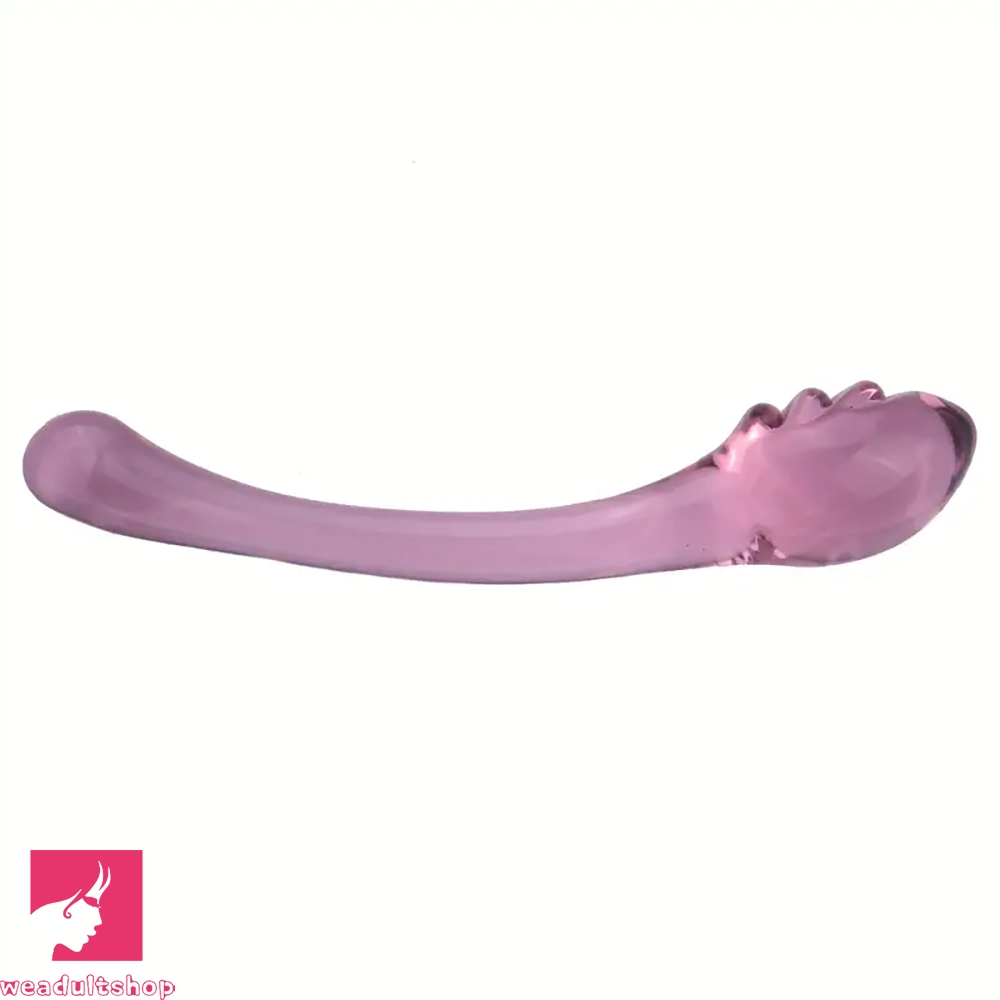 Braided dildo-7.48in Durable Hygienic Glass Elegant Handheld Dildo For Adults Sex