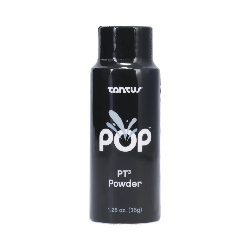 vibrating prostate toy with smooth silicone surface for comfort-POP By Tantus Pt3 Powder 1.25 Oz.