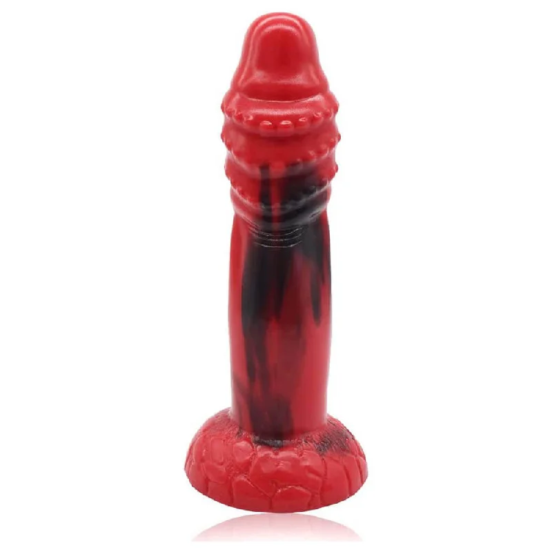 Streamlined dildo-G Spot Dildo Silicone Animal Penis Cock Dong