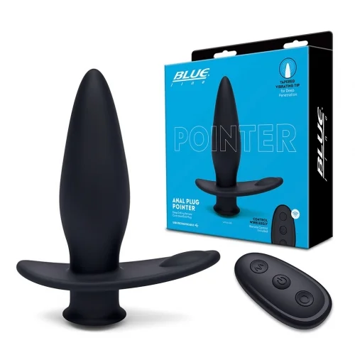 Innovative Masturbator Pack-Blue Line Impaler - Deep Drilling Remote Controlled Butt Plug