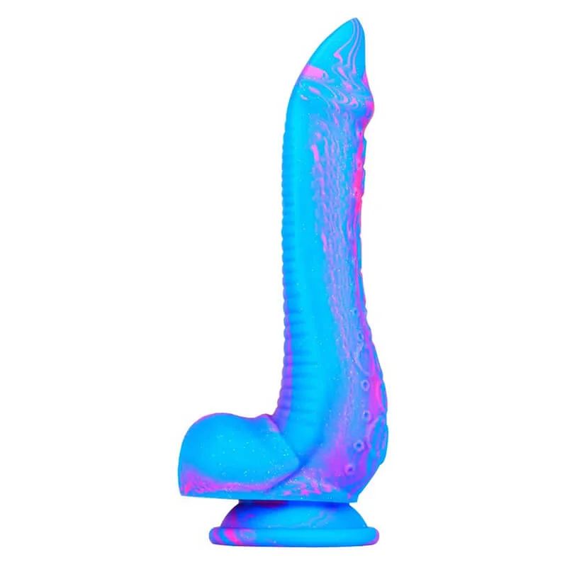 Articulated dildo-Silicone Tentacle Dildo 9 Inches Huge Thick Anal Plug