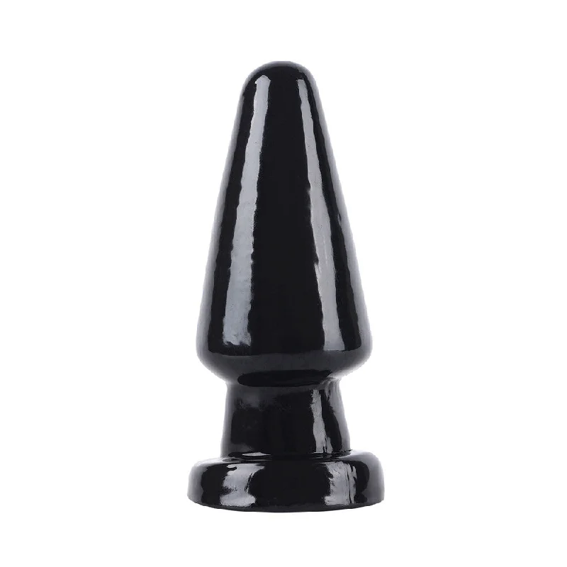 Portable Masturbator Solution-Hidden Desire Extreme Cone Head Butt Plug 6.6 Inches